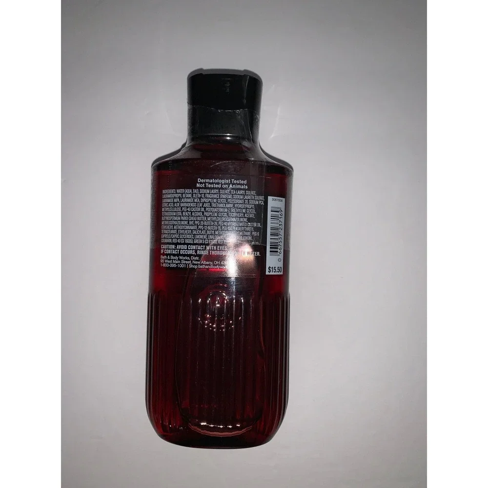 Bath and Body Works Bourbon 3 in 1 Hair Face and‎ Body Wash Men's 10 oz